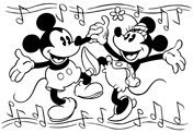 Minnie mouse coloring pages free coloring pages