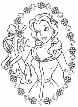 Disney christmas coloring pages by happy chi tpt