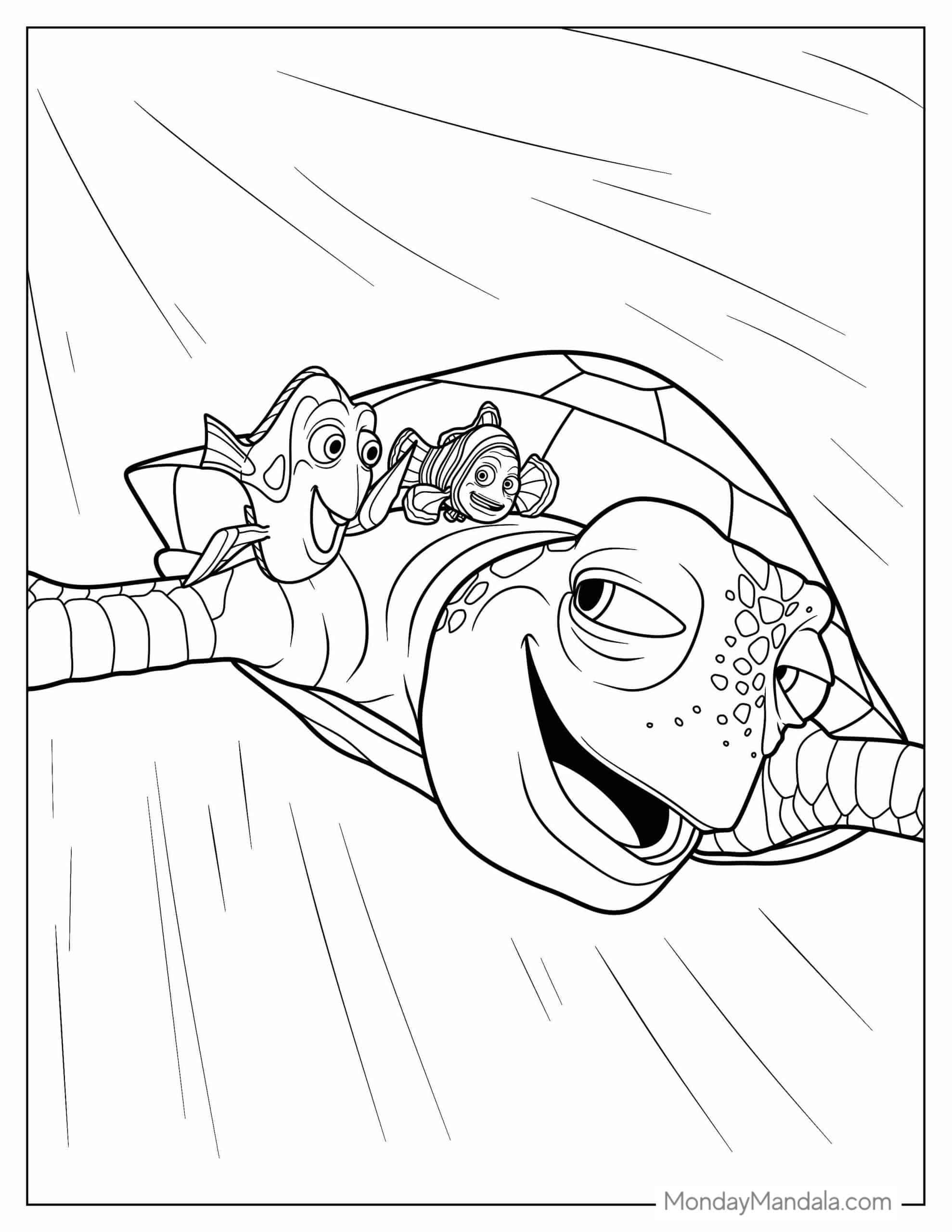 Finding nemo coloring pages free pdf printables nemo coloring pages finding nemo coloring pages coloring pages