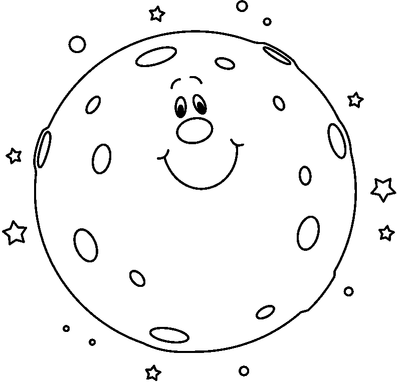 Full moon clip artcoloring page moon coloring pages solar system coloring pages planet coloring pages