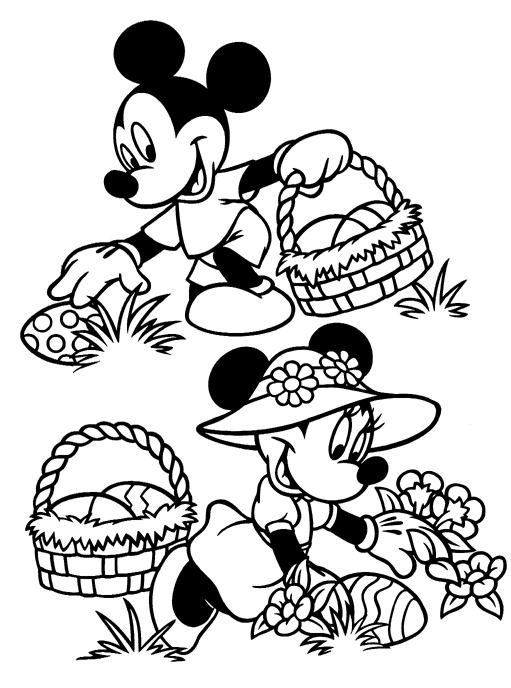 Disney easter coloring pages uncategorized disney coloring pages easter coloring pages mickey mouse coloring pages