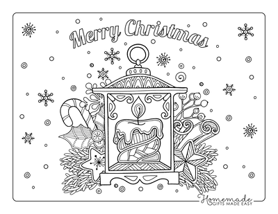 Free printable christmas coloring pages for adults