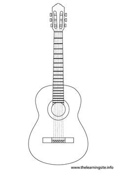 Guitar template