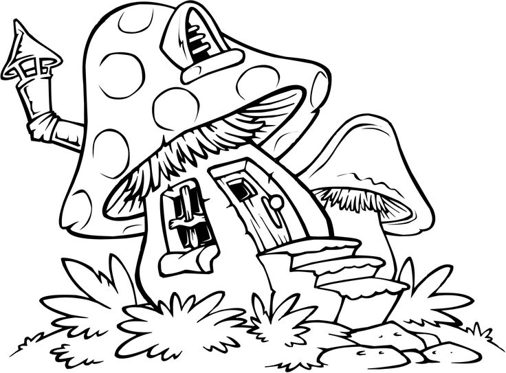 Printable camplicated coloring pages title free printable mushroom coloring pages easy coloring pages house colouring pages coloring pages for kids