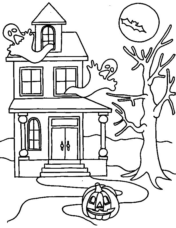 Full house coloring pages halloween coloring pages halloween coloring halloween coloring book