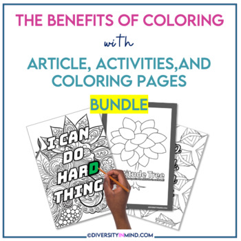 Article coloring pages bundle