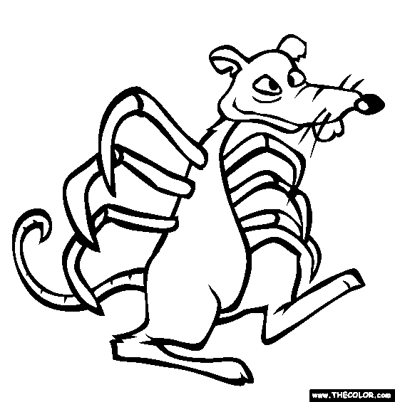 Silly anials online coloring pages