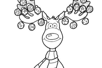 Christmas colouring picures â free printables for kids