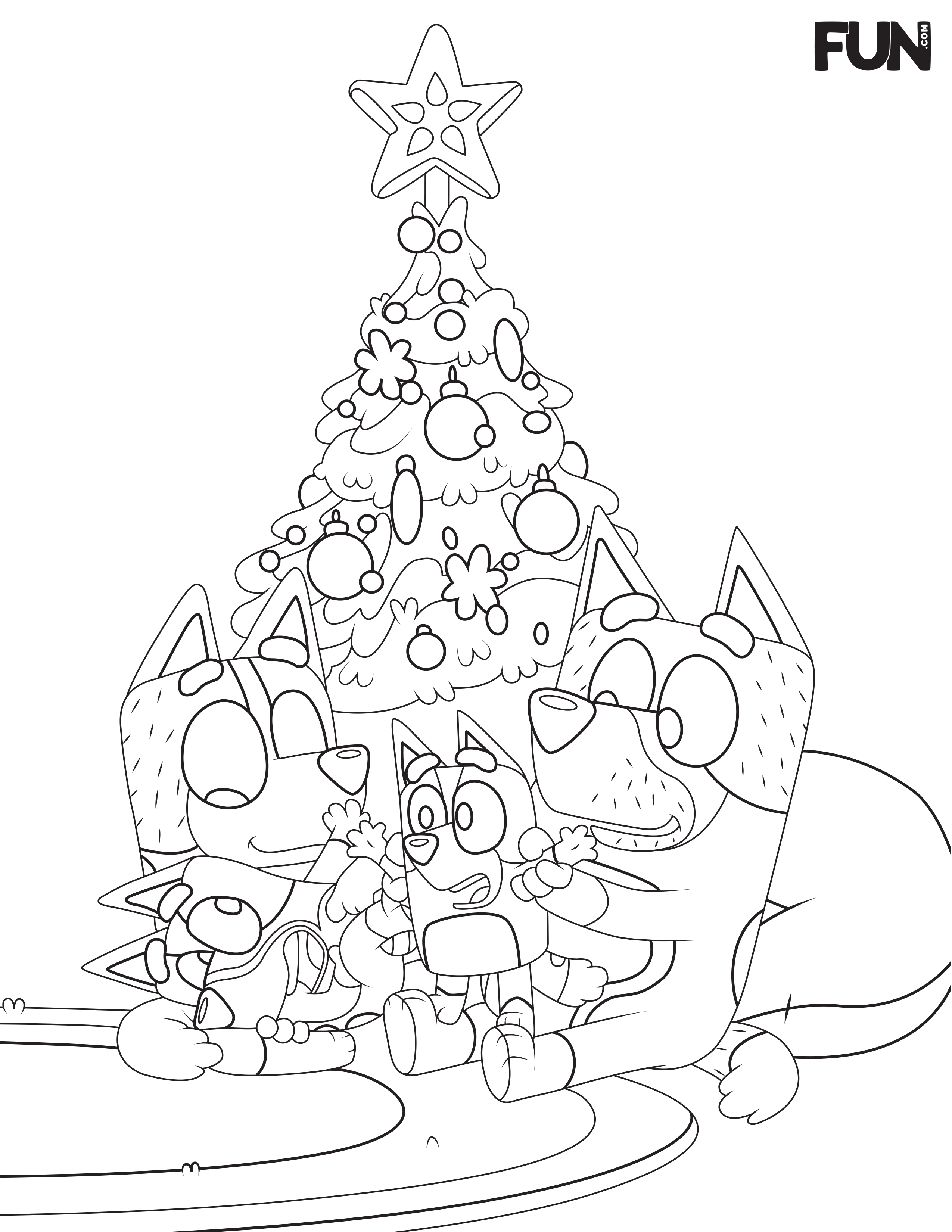 Holiday coloring pages printables