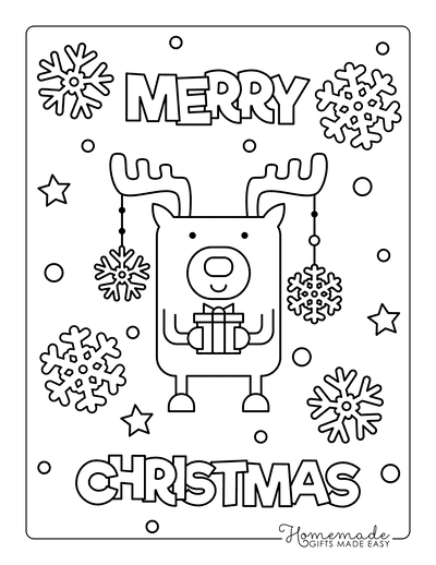 Free christmas coloring pages for kids adults