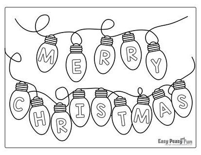 Free printable christmas coloring pages