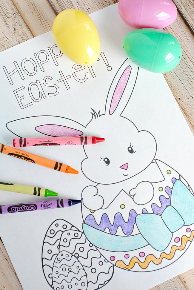 Easter coloring pages for kids