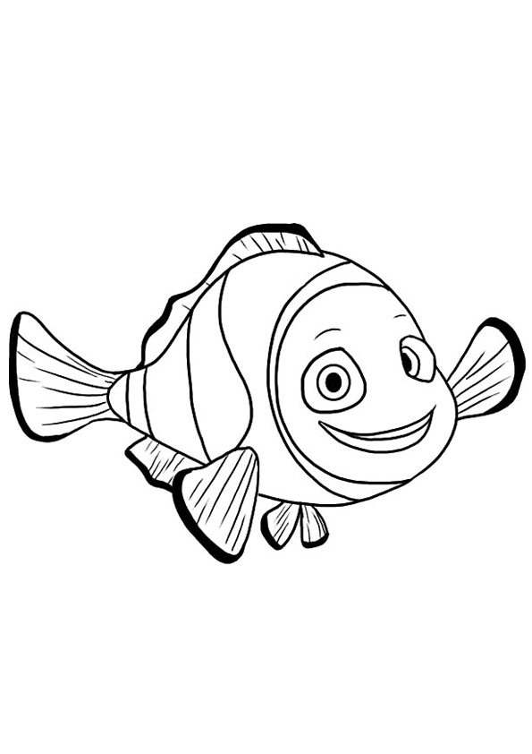 Coloring pages funny fish coloring pages for kids