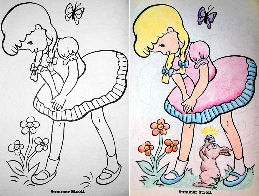See what happens when adults do coloring books part bored panda