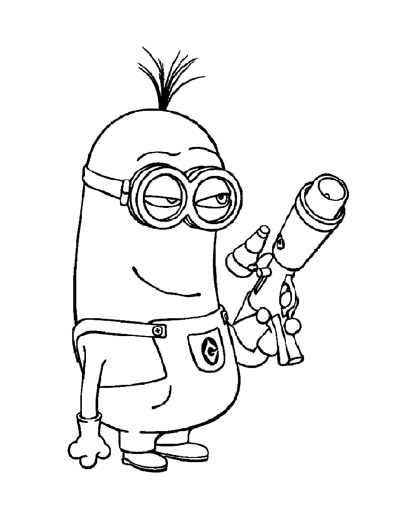 Despicable me coloring pages to print for free