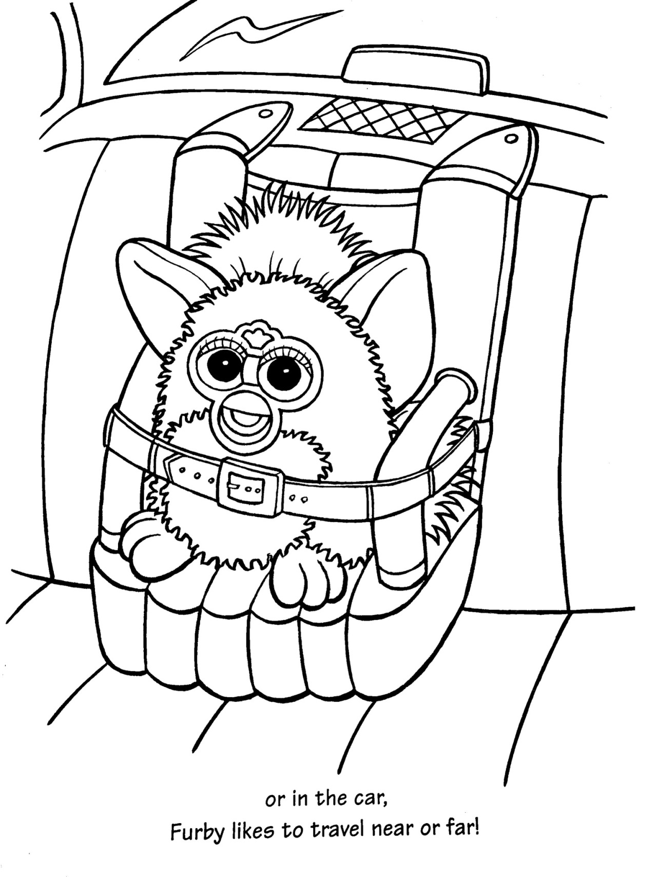 Just a lil guy â more furby coloring sheets i think this is the