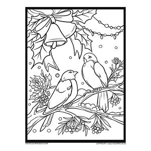 Christmas coloring pages for adults