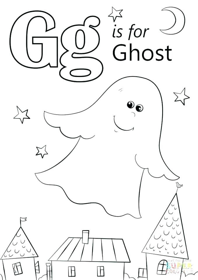 Free printable ghost coloring pages for kids preschool coloring pages alphabet coloring pages halloween preschool