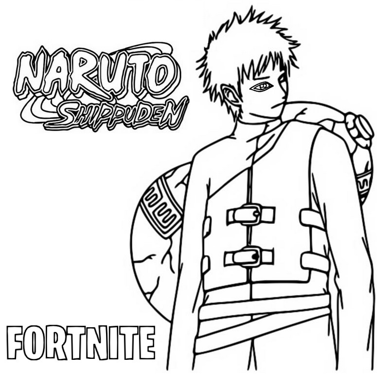 Coloring page fortnite chapter season