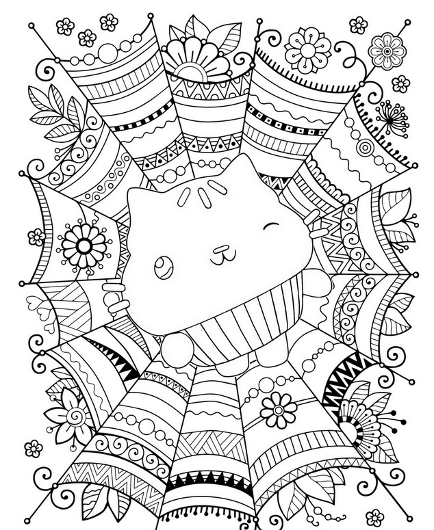 Coloring pages gabbys dollhouse