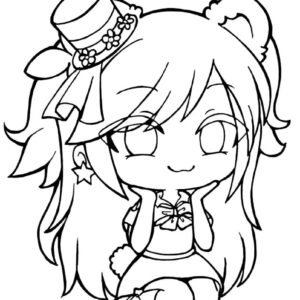 Gacha life coloring pages printable for free download