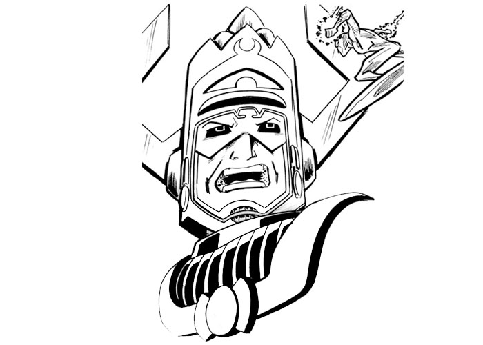 Galactus coloring pages