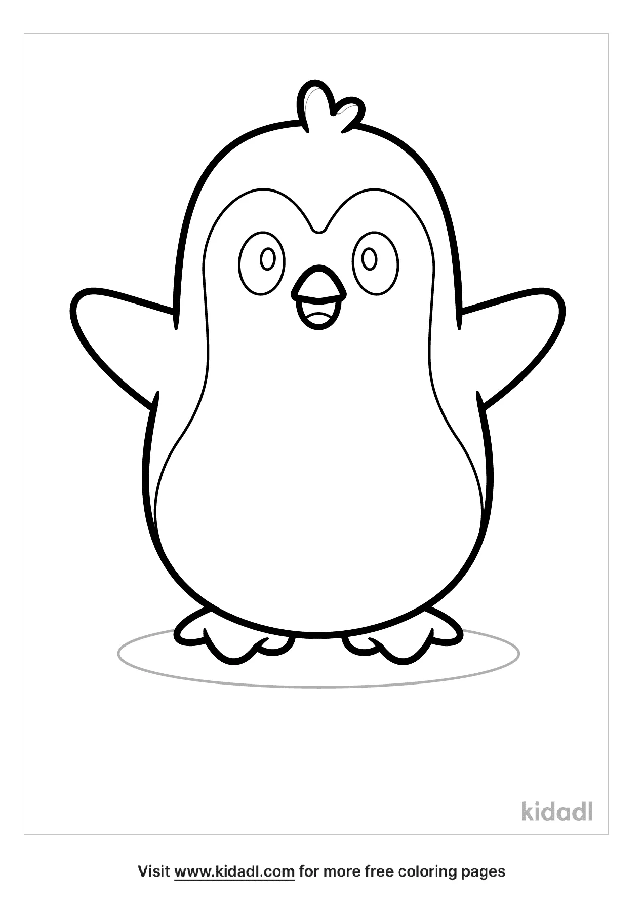 Free galapagos penguin coloring page coloring page printables