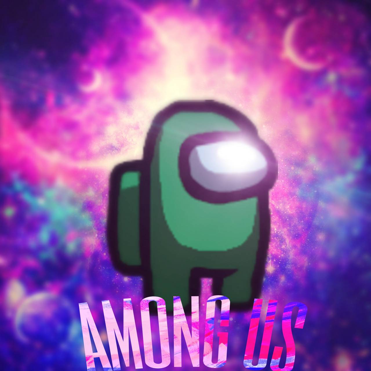 Among us galaxy wallpapers