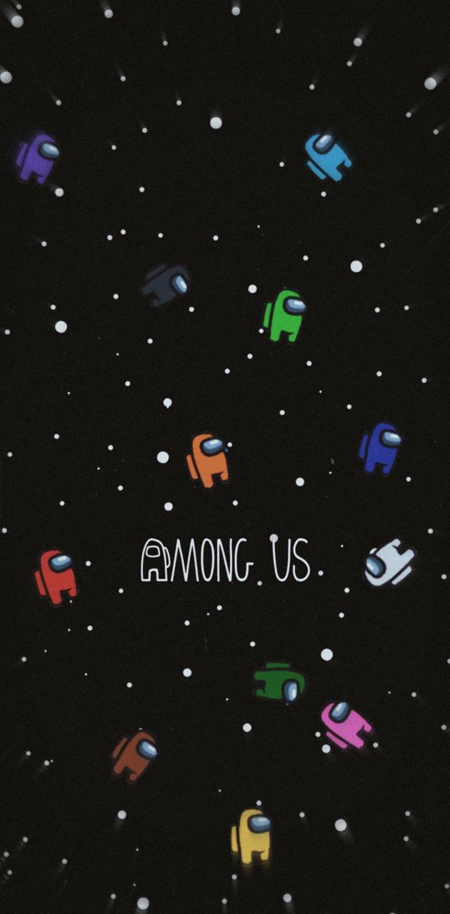 Among us galaxy wallpaper by ernst