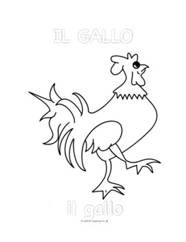 Italian farm coloring handwriting pages by madina papadopoulos