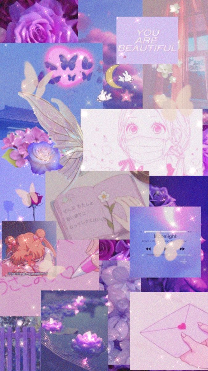 Dreamy lilac aesthetic ungu pastel gambar pastel