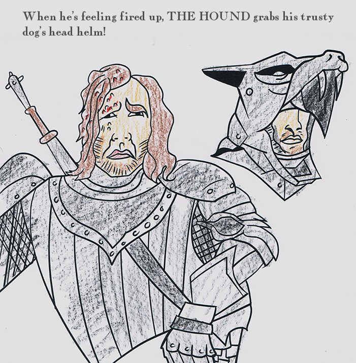 Artist imagines pages for george rr martins actual uping adult game of thrones coloring book