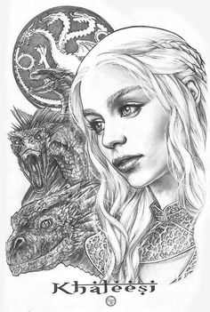 Game of thrones coloring pages for adults ideas coloring pages mother of dragons adult coloring pages