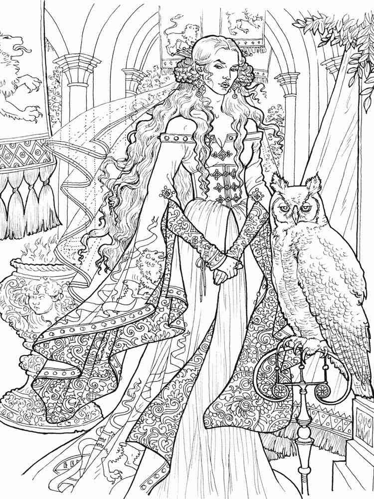 Game of thrones coloring pages