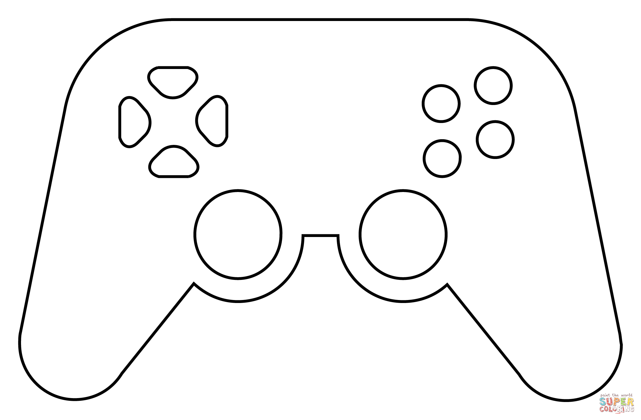 Video game coloring page free printable coloring pages