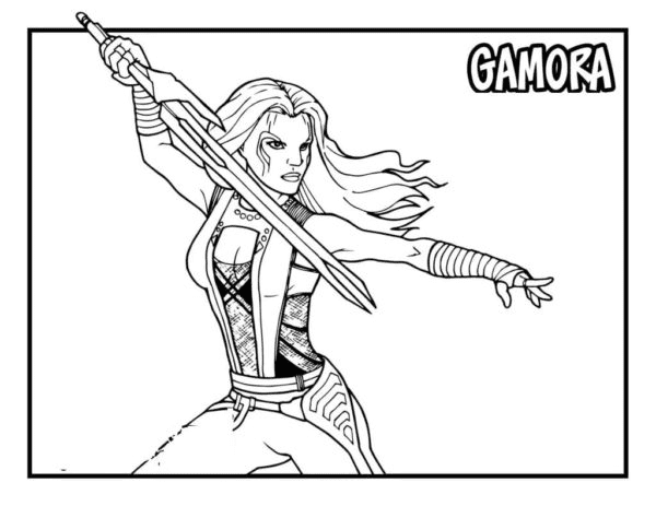 Guardians of the galaxy coloring pages printable for free download