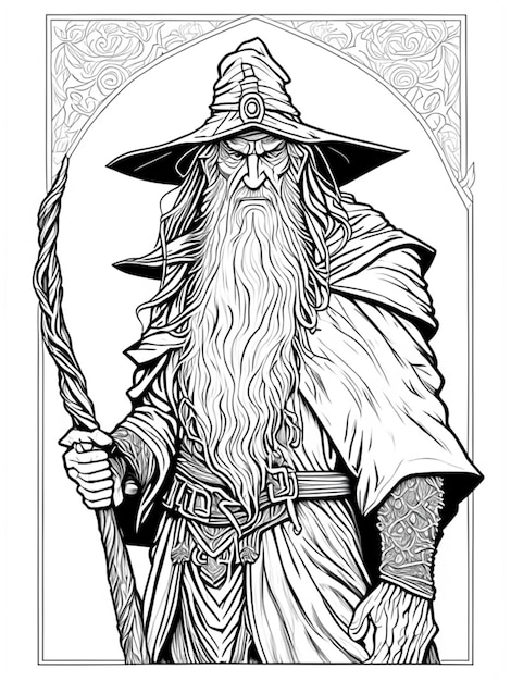 Page wizard coloring book images