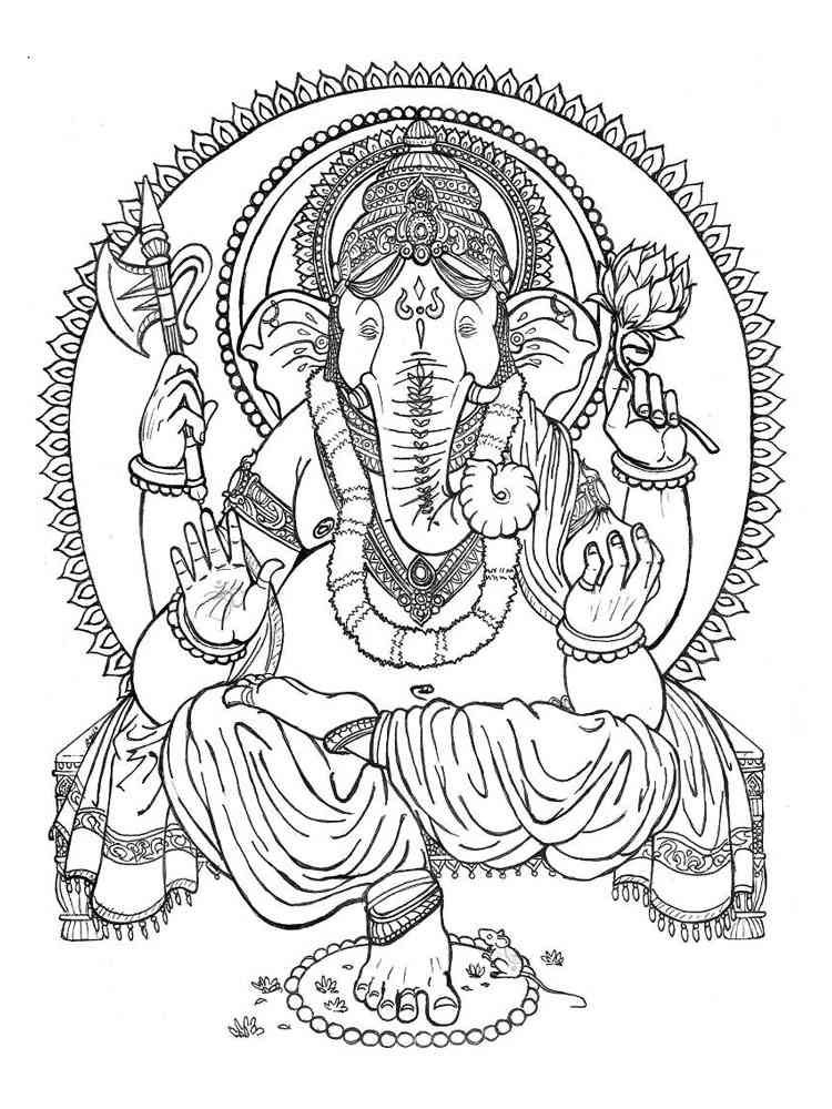 Ganesha coloring pages ganesha drawing coloring pages colouring pages