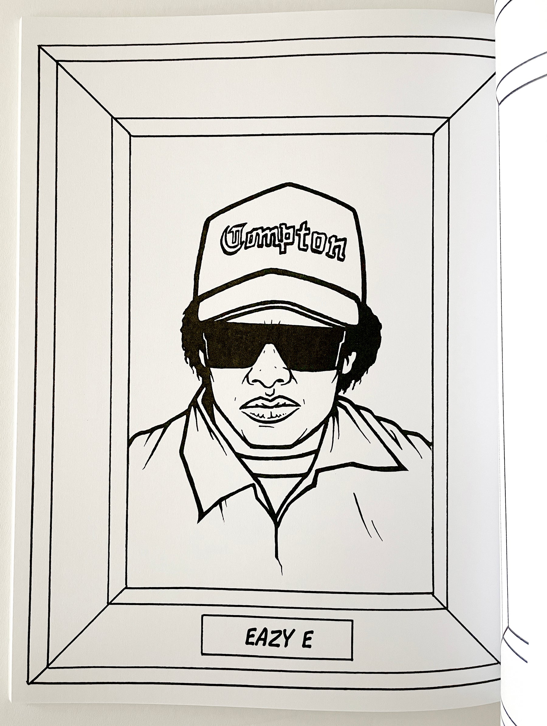 Gangsta rap coloring book â last gasp