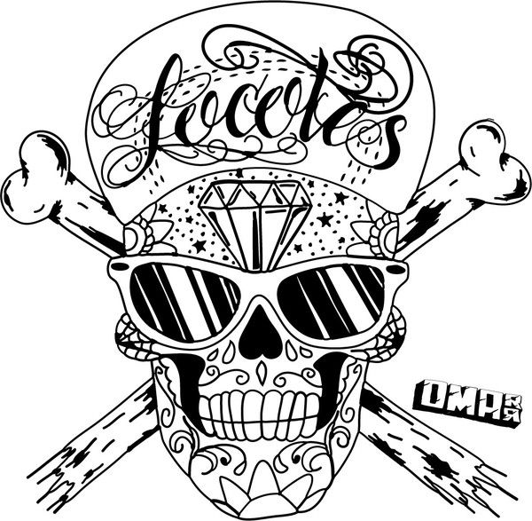 Gangster skull coloring pages detailed coloring pages coloring pages to print