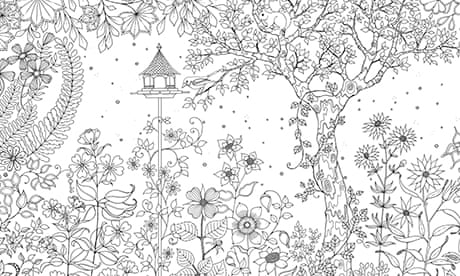 Secret garden colouring in for all craft the guardian