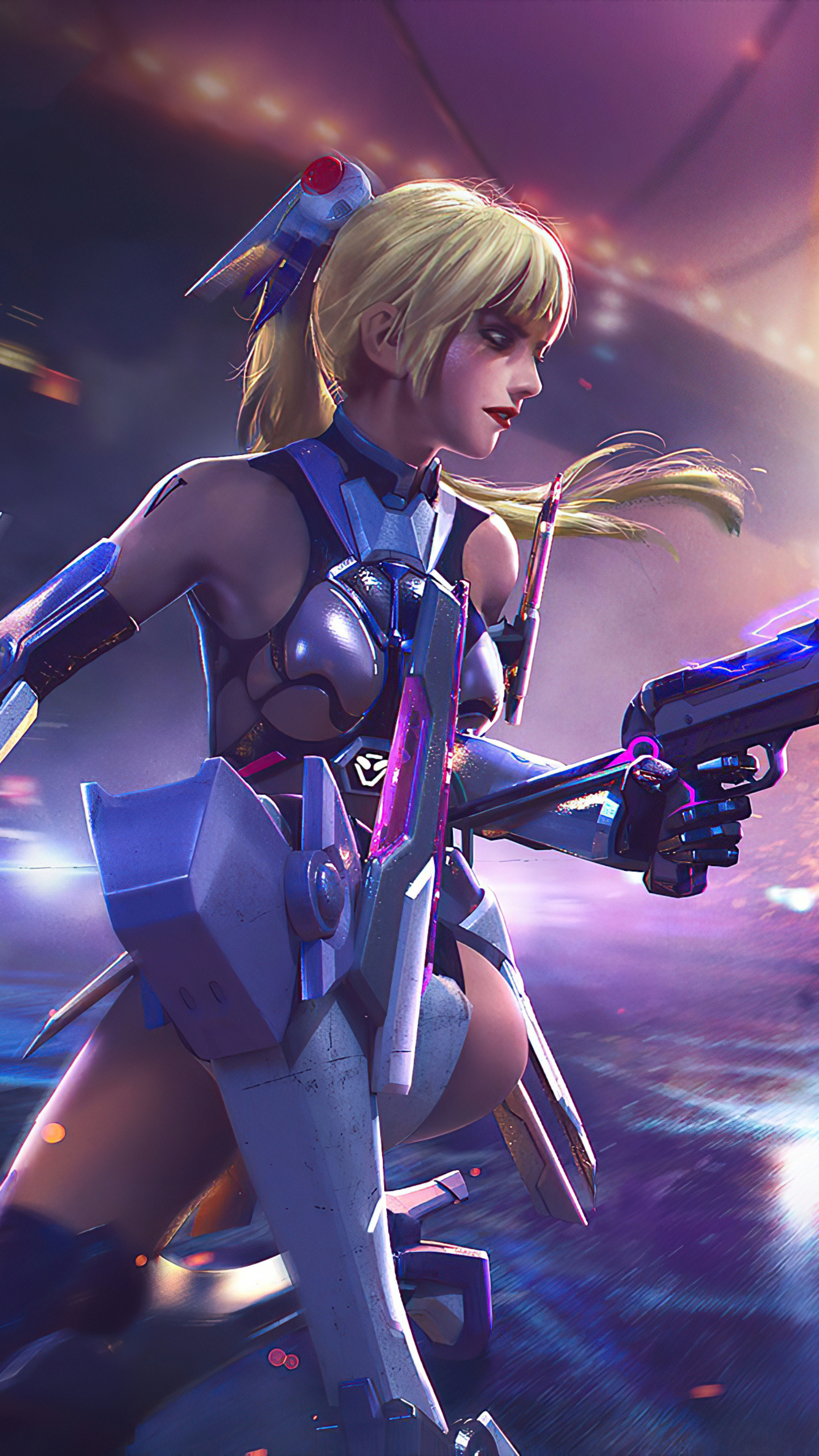 X cyber girl garena free fire game k sony xperia xxzz premium hd k wallpapers images backgrounds photos and pictures