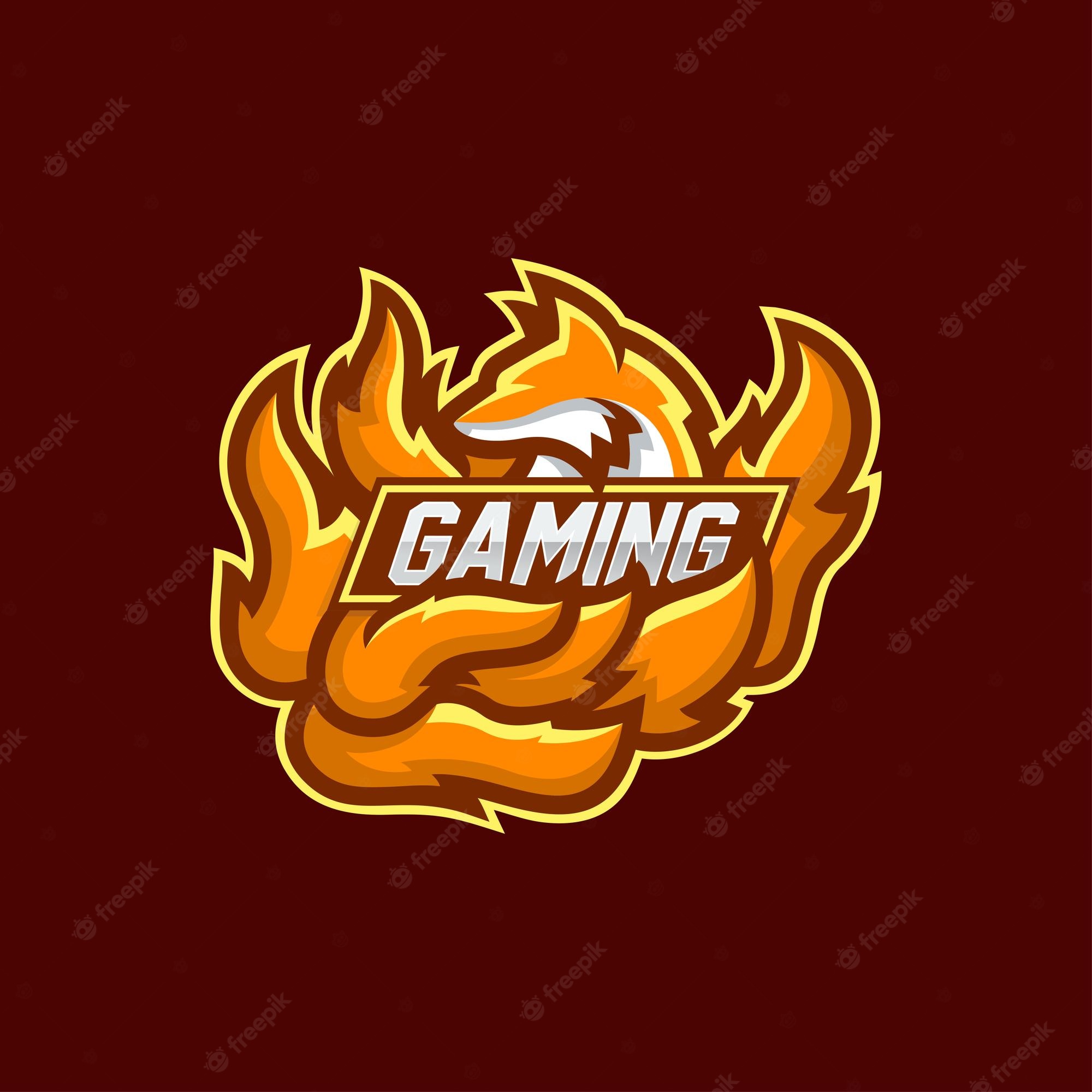 Free Fire Logo With A Blank Team Name, Logo, Free Fire, Free Fire V Badge  PNG and Vector with Transparent Background for Free Download