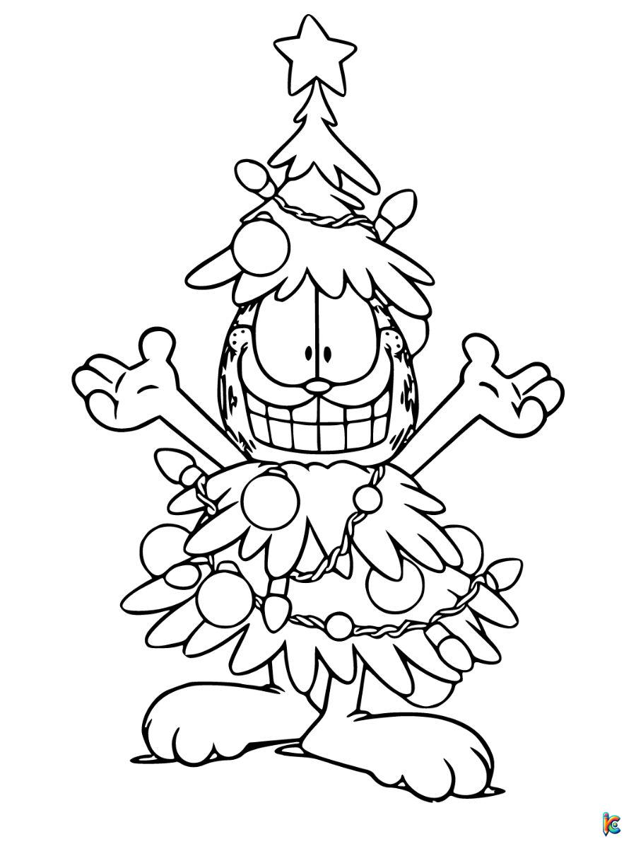 Garfield coloring pages â