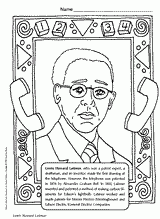 Garrett morgan coloring page