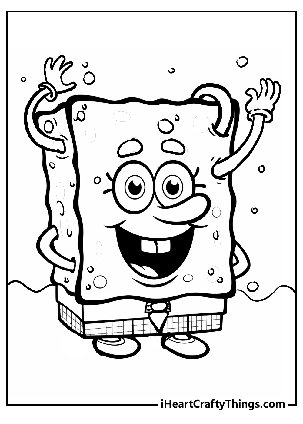 Super fun spongebob coloring pages updated