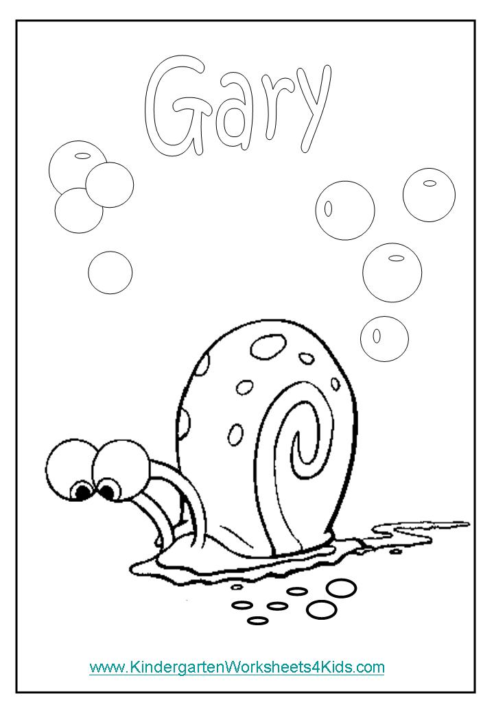 Spongebob coloring pages