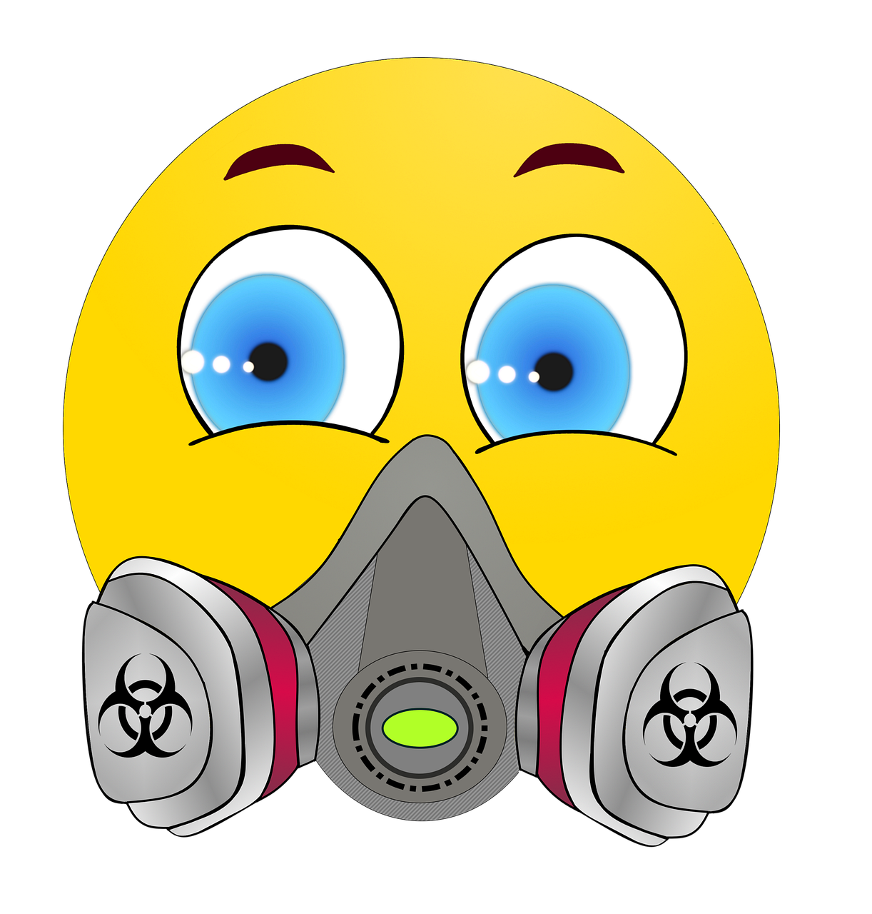 Download breathing mask colour gas mask royalty