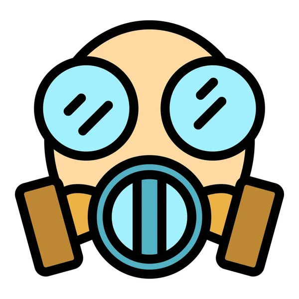 Gas mask icon cartoon style stock vector by ylivdesign