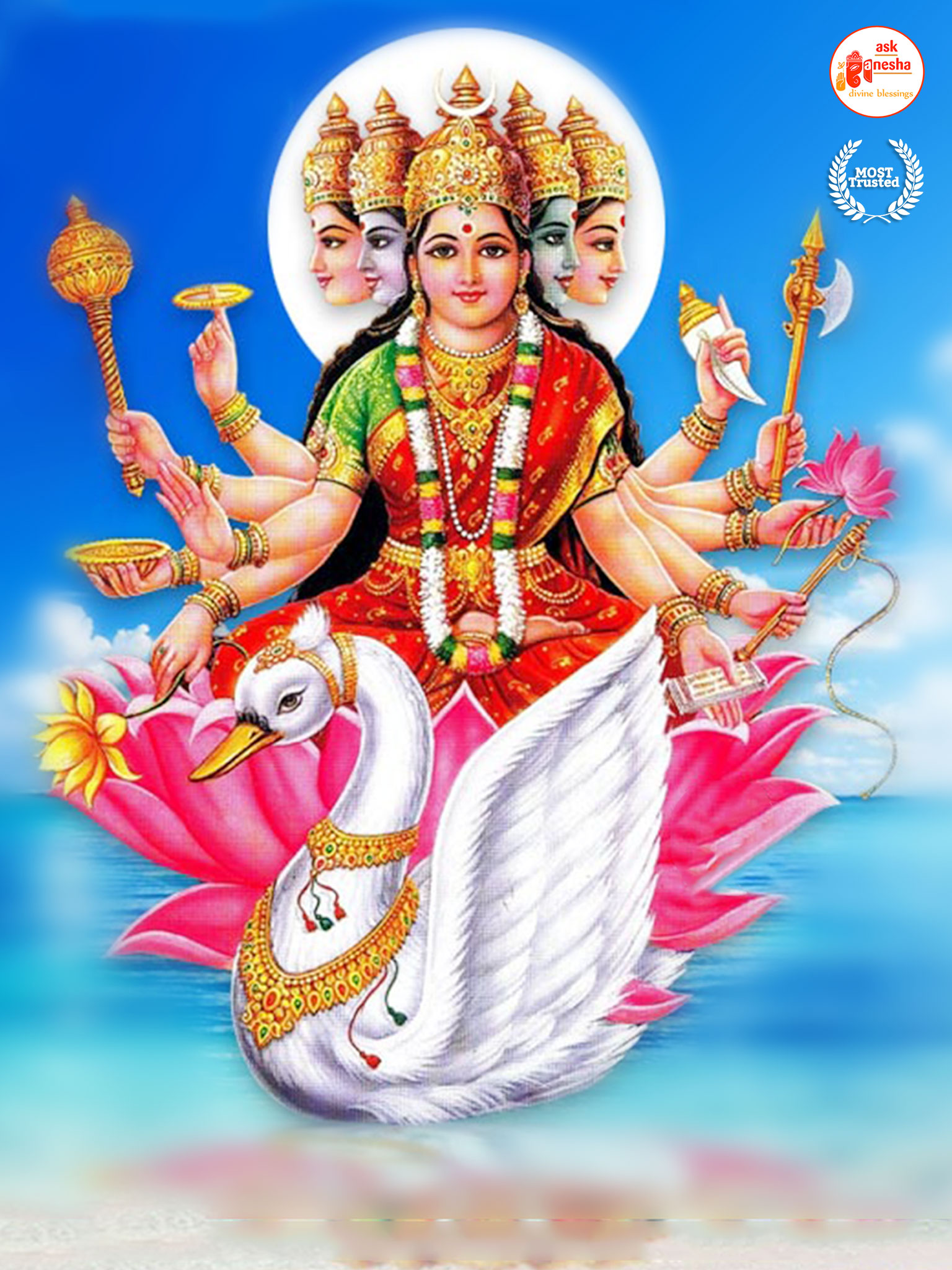 Download gayatri mata wallpapers Bhmpics